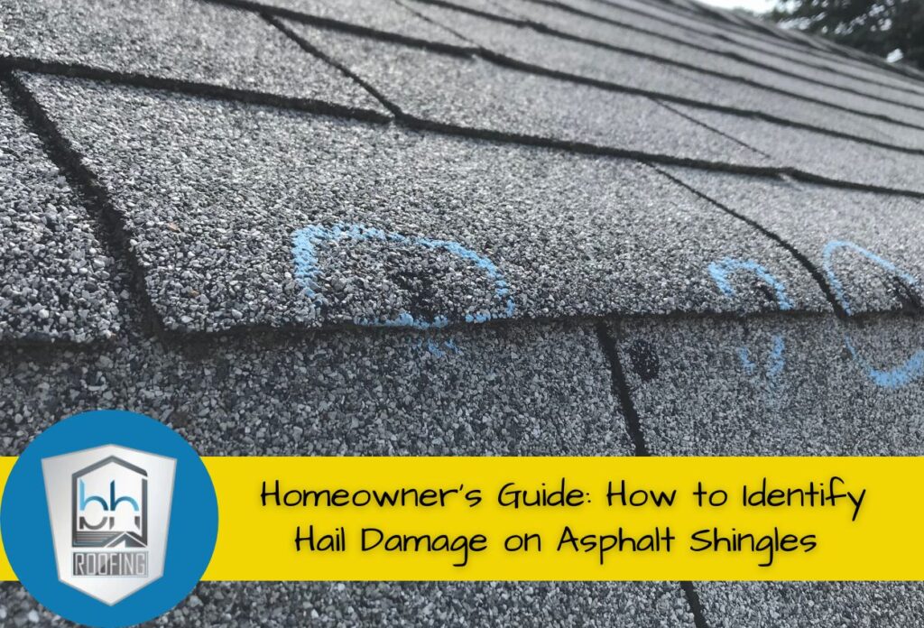 Homeowner's Guide: How to Identify Hail Damage on Asphalt Shingles