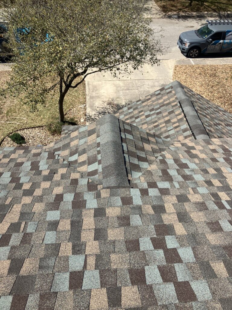GAF HDZ Cedar Falls asphalt shingle roof in San Antonio 78247