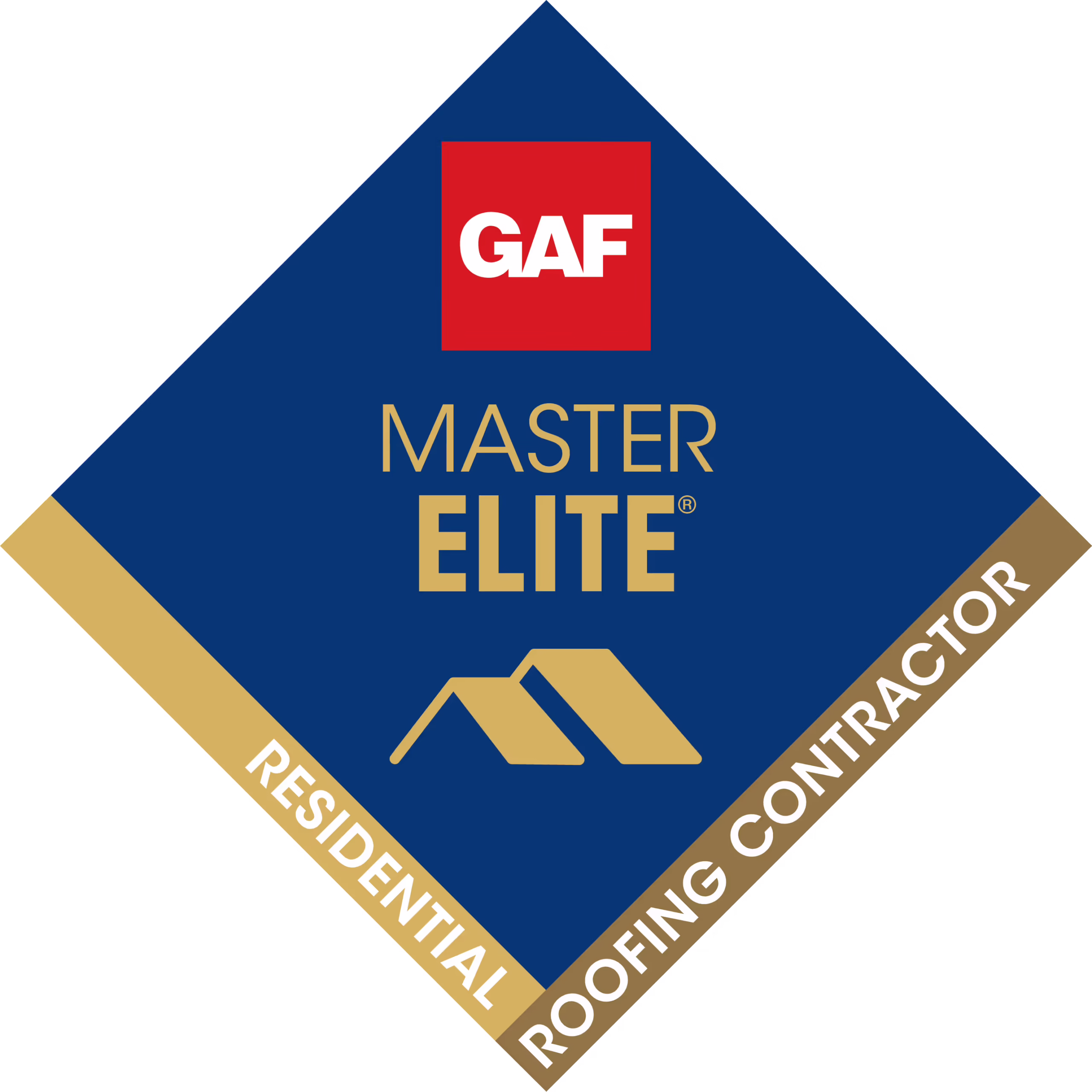 GAF Master Elite installation certification badge